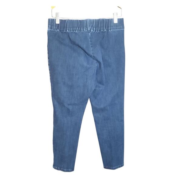 Soft Surroundings Womens Metro Pull-On Denim Legging Jeans Size MP - Picture 3 of 8